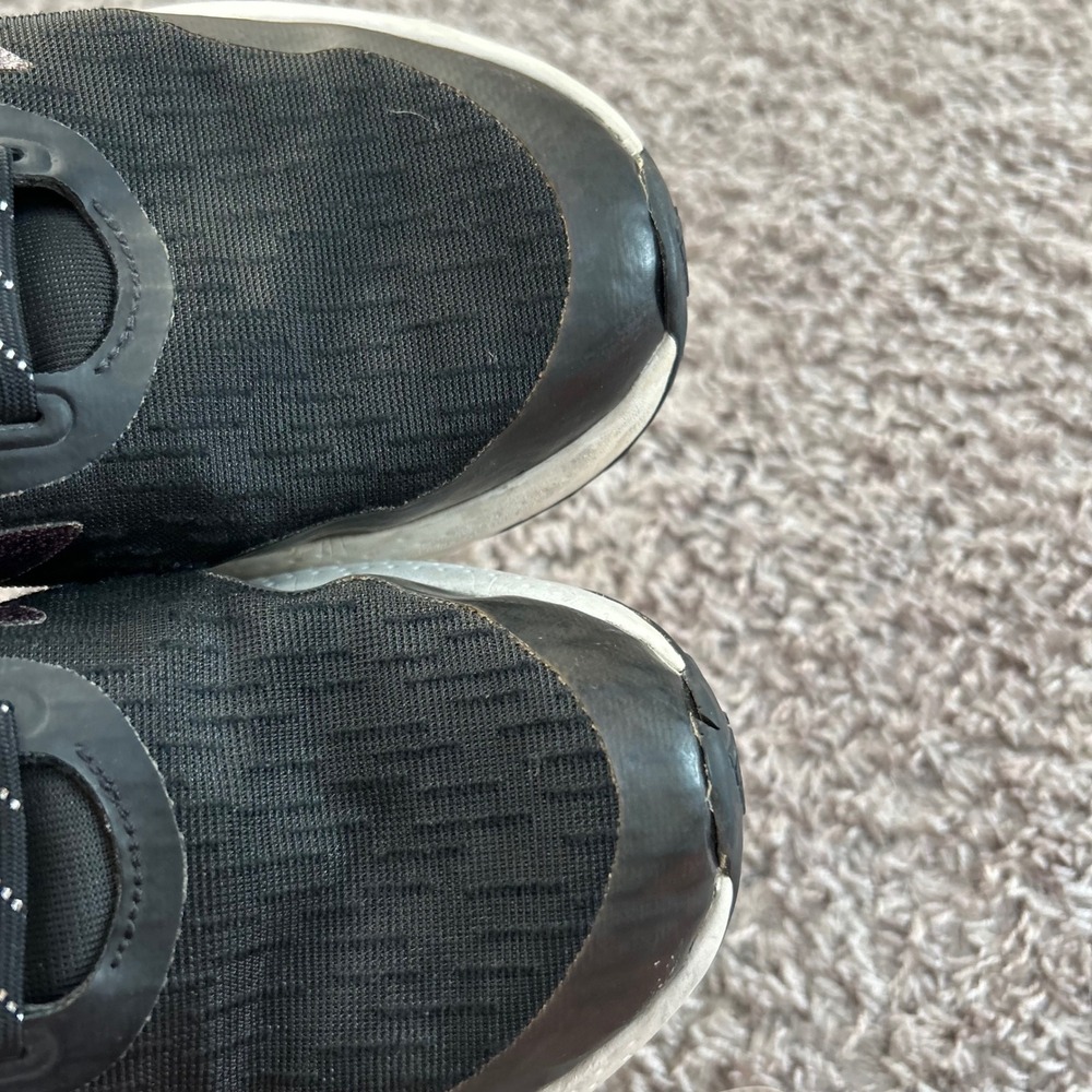 Adidas‎ Bounce Running Shoes Black Purple Teal Women's Size 5 Sneakers - Picture 6 of 7